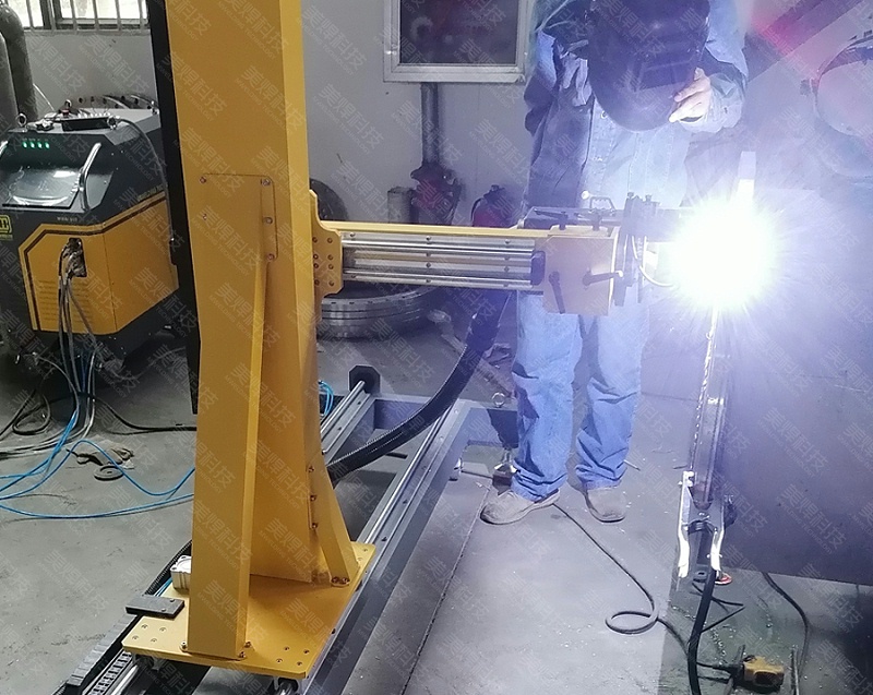 管板自動溶接機 管板溶接機 湖北省熱交換器業界プロジェクトに応用(図3)