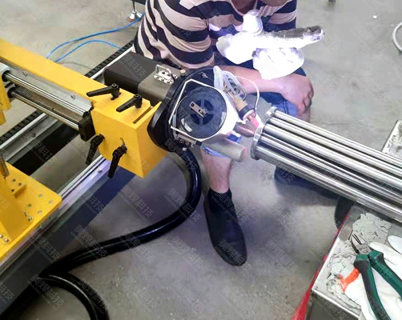 管板溶接機 管板自動溶接 湖南省熱交換器業界プロジェクトに応用(図2) 管板溶接機 管板自動溶接 湖南省熱交換器業界プロジェクトに応用(図2)