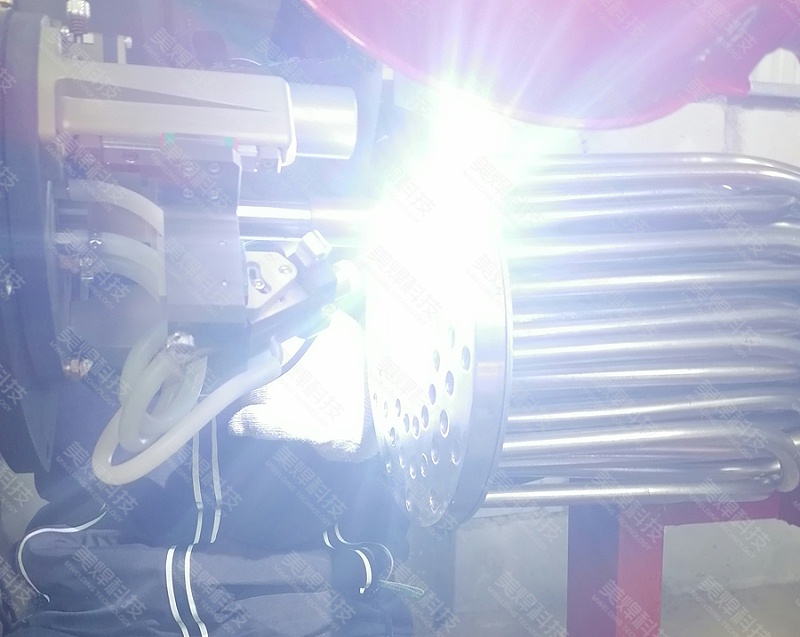 全位置管板溶接機 管板自動溶接機 山東省熱交換器業界プロジェクトに応用(図4)