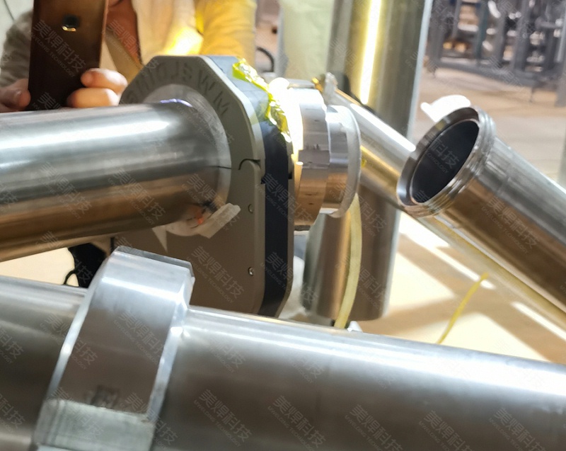 密閉式ステンレス配管溶接装置 広東省食品生産業界に応用(図2)