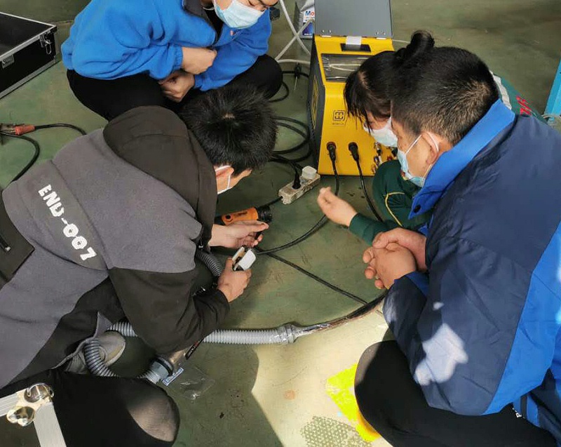 熱交換器U形管溶接装置 山東省浜州冷凍業界プロジェクトに応用(図3)