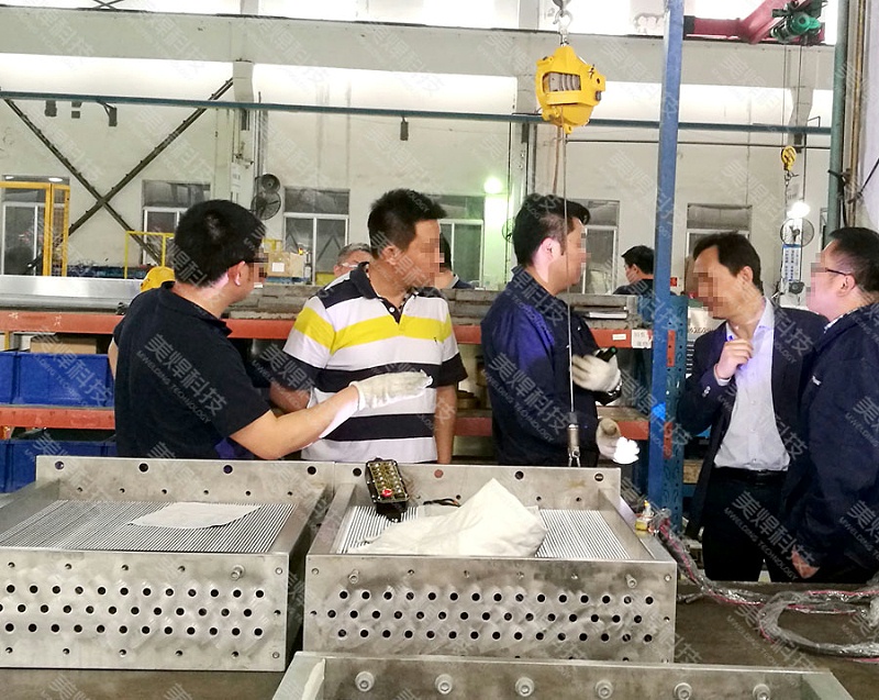 熱交換器U型管溶接機 浙江省紹興冷凍業界プロジェクトに応用(図2)