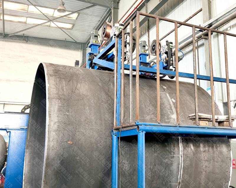美焊MWDZシリーズ辺梁式縦環一体型溶接機 吉林省エネルギー化学業界プロジェクトに応用(図5)