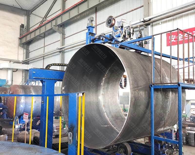 美焊MWDZシリーズ辺梁式縦環一体型溶接機 吉林省エネルギー化学業界プロジェクトに応用(図6)